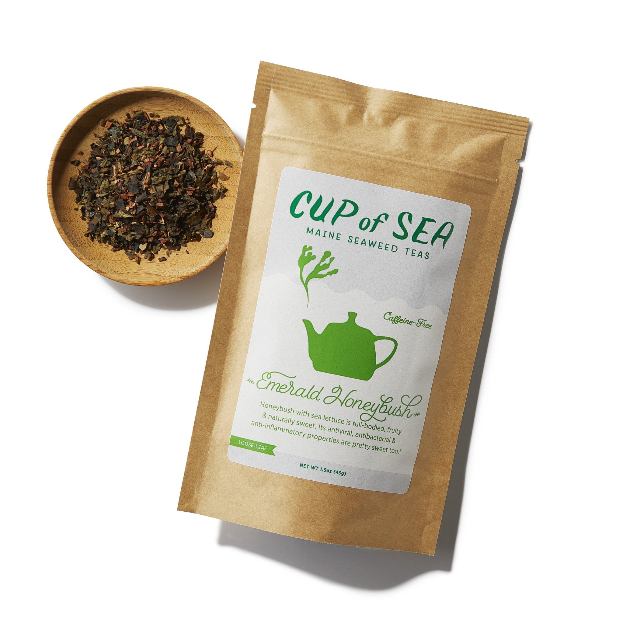 Cup of Sea: Maine seaweed tea with minerals, omegas & antioxidants